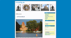 Desktop Screenshot of krauselig.de
